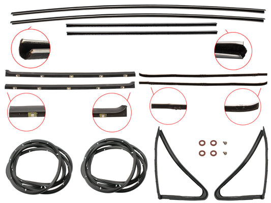 Door Rubber Kit EJ EH Front All - DRKEJ1