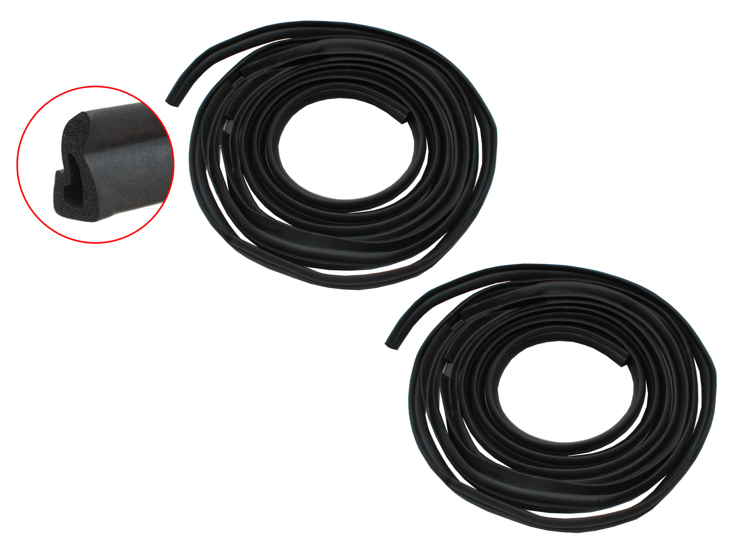 Door Rubber Kit FB EK Front All - DRKFB1