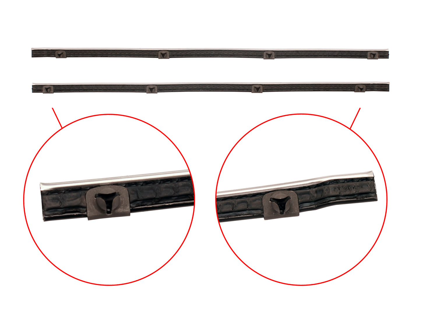 Door Rubber Kit FB EK Front All - DRKFB1