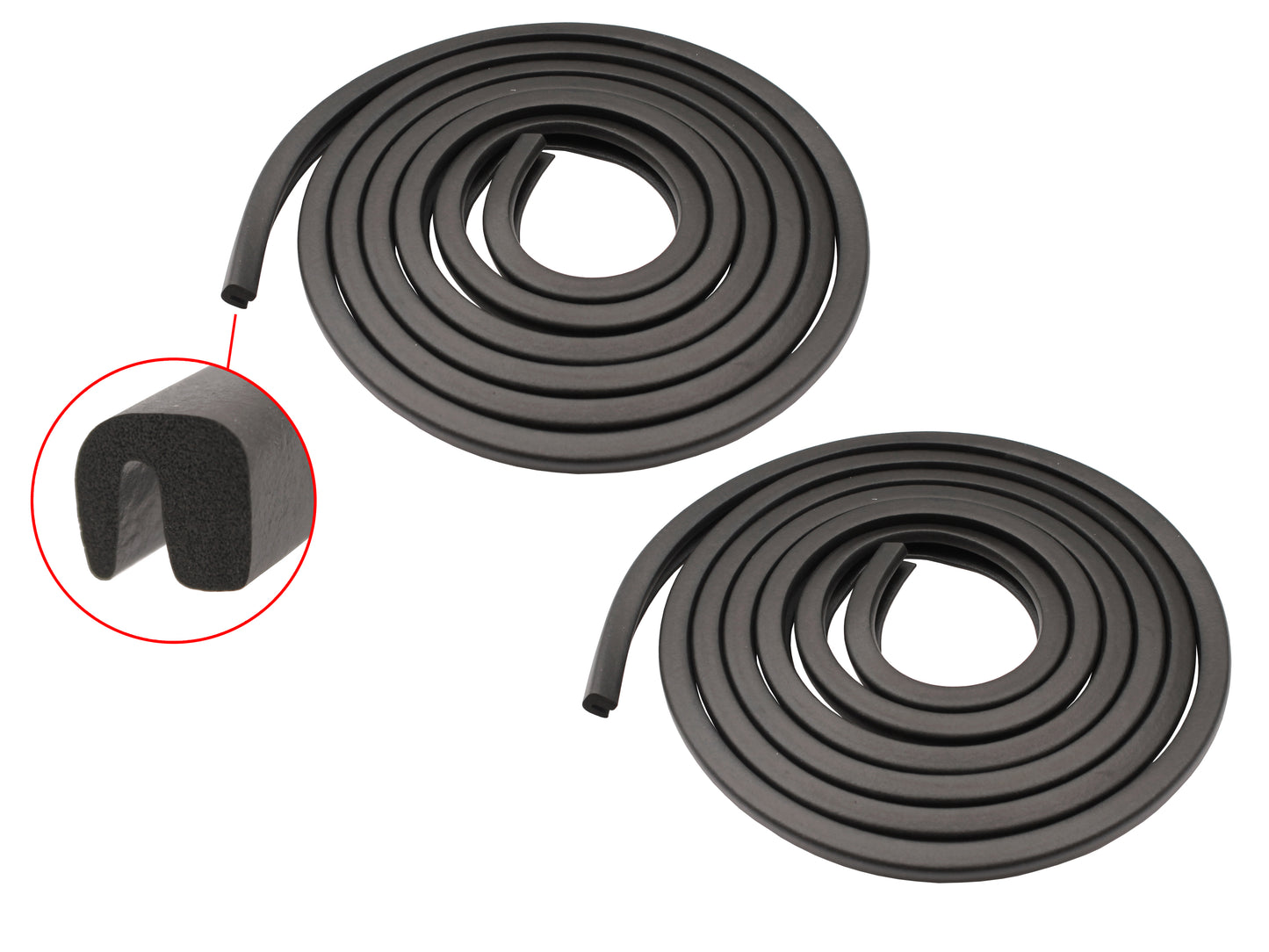 Door Rubber Kit FE FC Rear Wagon - DRKFE3