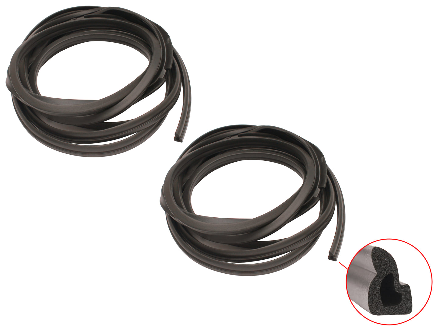 Door Rubber Kit FB EK Rear All - DRKFB2