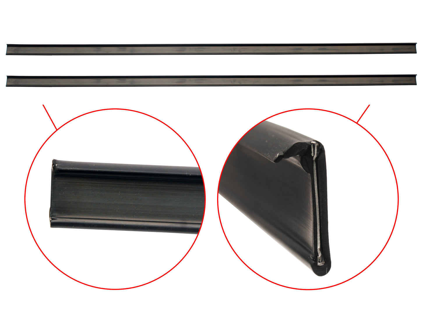 Door Rubber Kit HJ HX HZ WB Front All Except Coupe - DRKHJ1