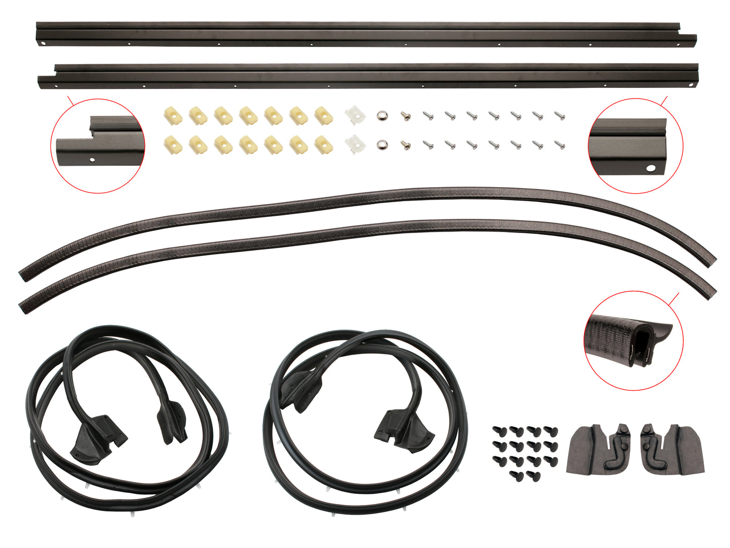 Door Rubber Kit HQ HJ HX Monaro - DRKHQJXM