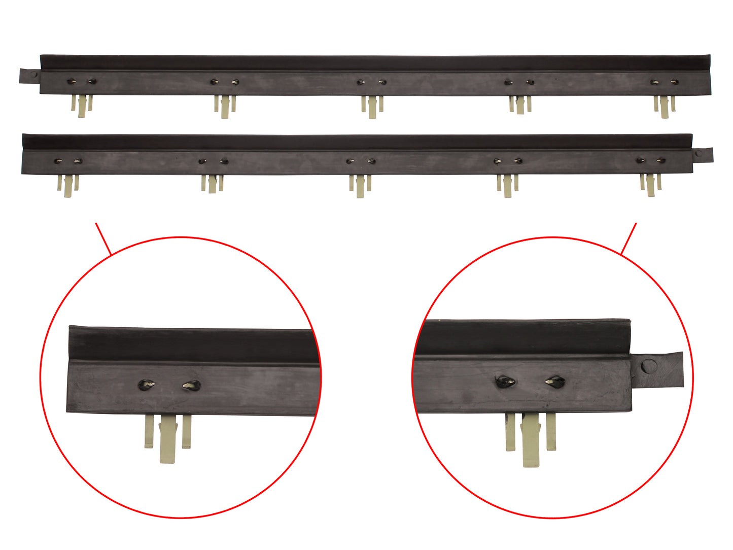 Door Rubber Kit LC LJ Front Sedan - DRKLC1