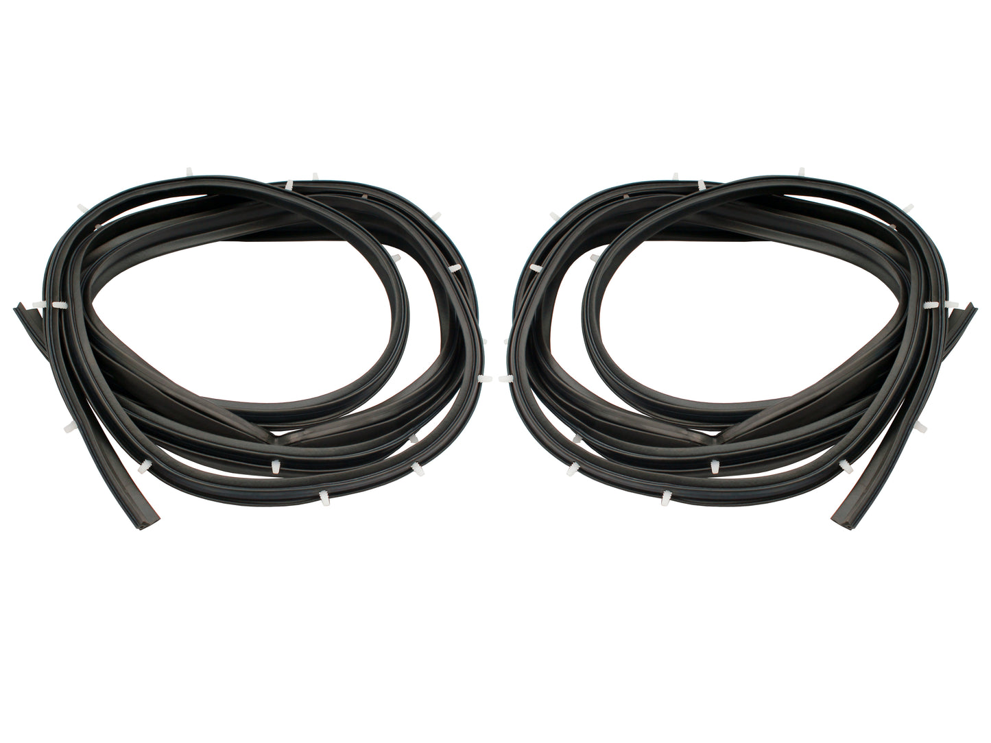 Door Rubber Kit LC LJ Front Sedan - DRKLC1