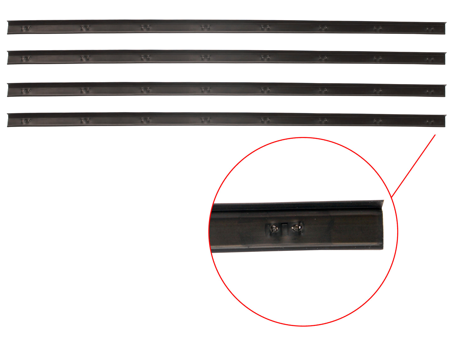 Door Rubber Kit LH LX UC Front Sedan Except SL & SLR - DRKLH1