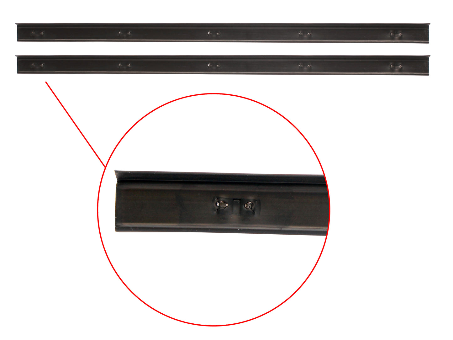 Door Rubber Kit LH LX UC Rear Sedan Except SL & SLR - DRKLH2