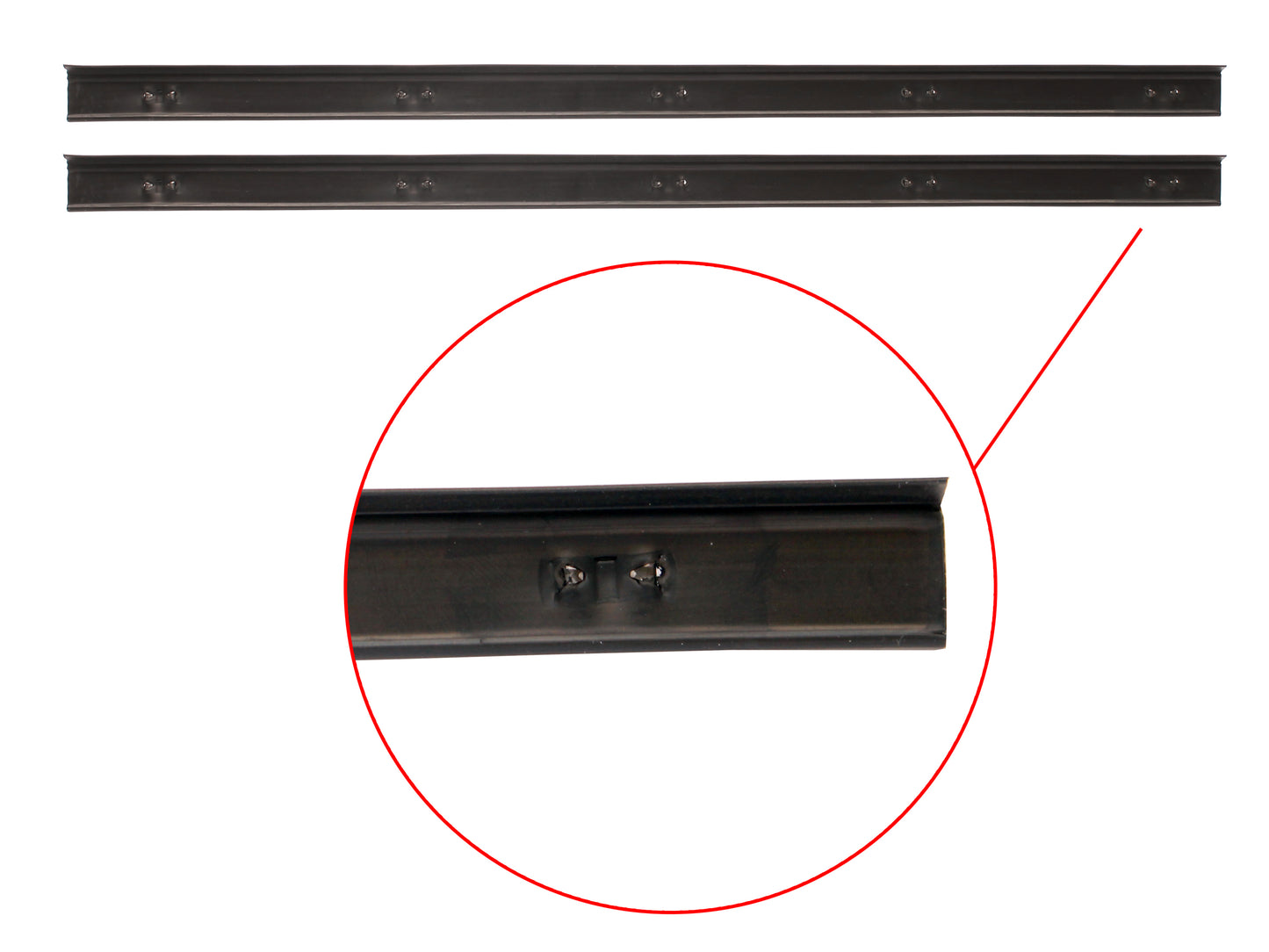 Door Rubber Kit LH LX UC Rear Sedan Except SL & SLR - DRKLH2