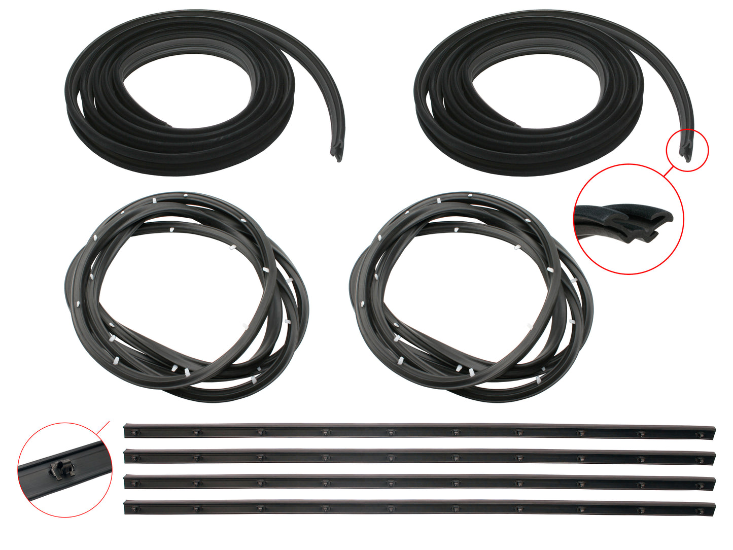 Door Rubber Kit LX UC Hatch - DRKLX1