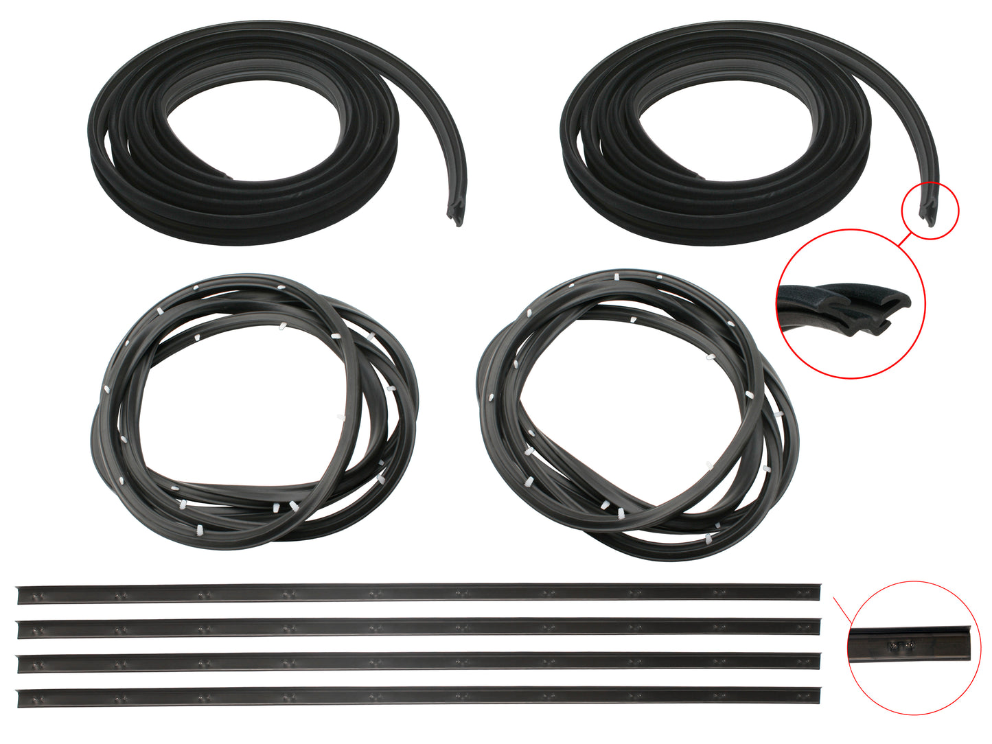 Door Rubber Kit LX UC Hatch - DRKLX1