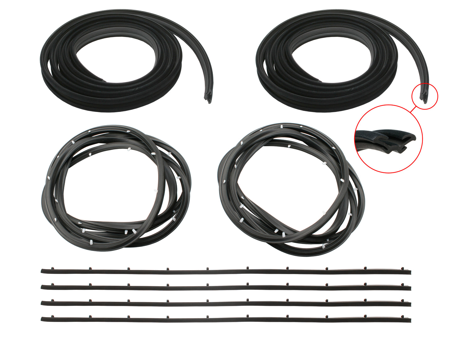 Door Rubber Kit LX UC Hatch - DRKLX1