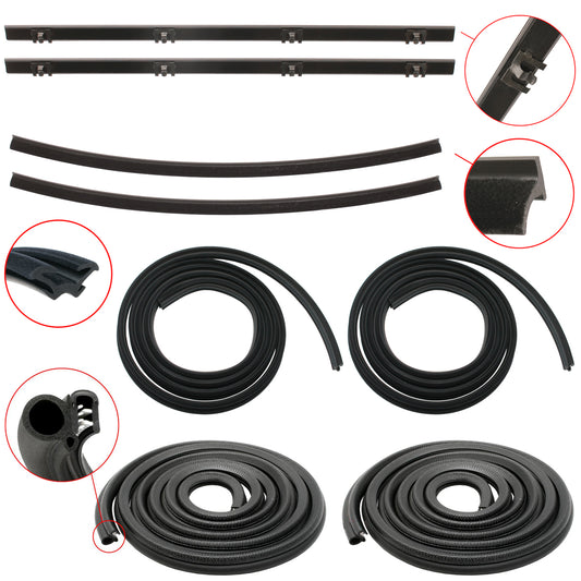 Door Rubber Kit Valiant R & S Series Front - DRKVALRS1