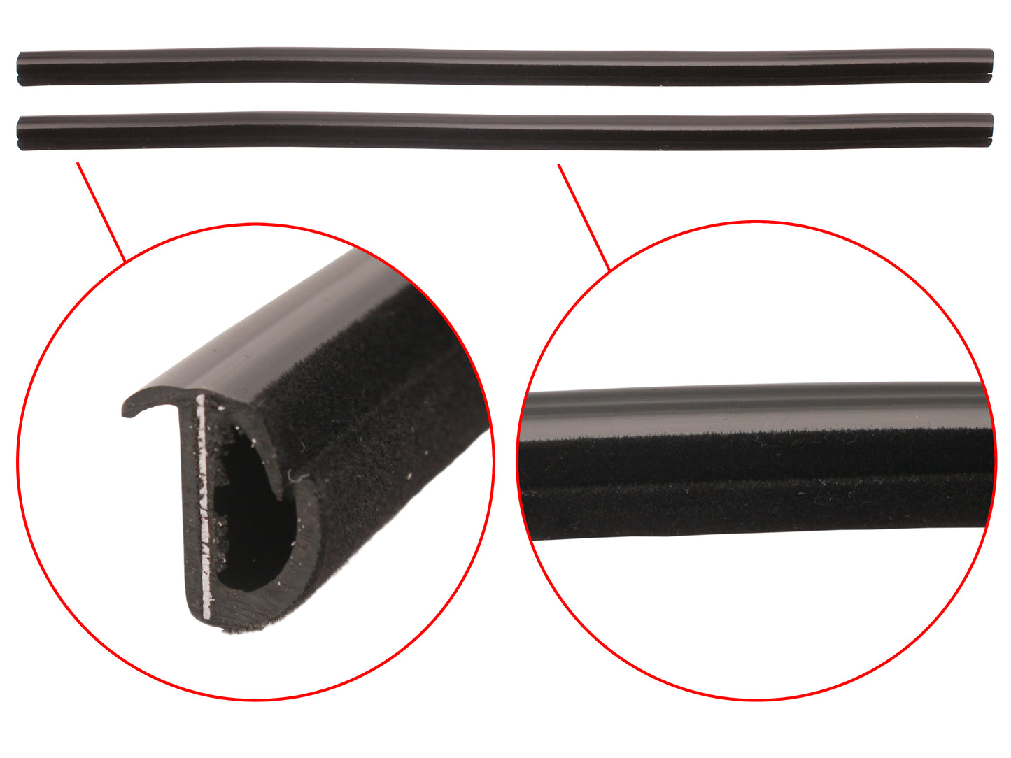 Door Rubber Kit VB VC VH VK VL Commodore Rear Wagon - DRKVB3