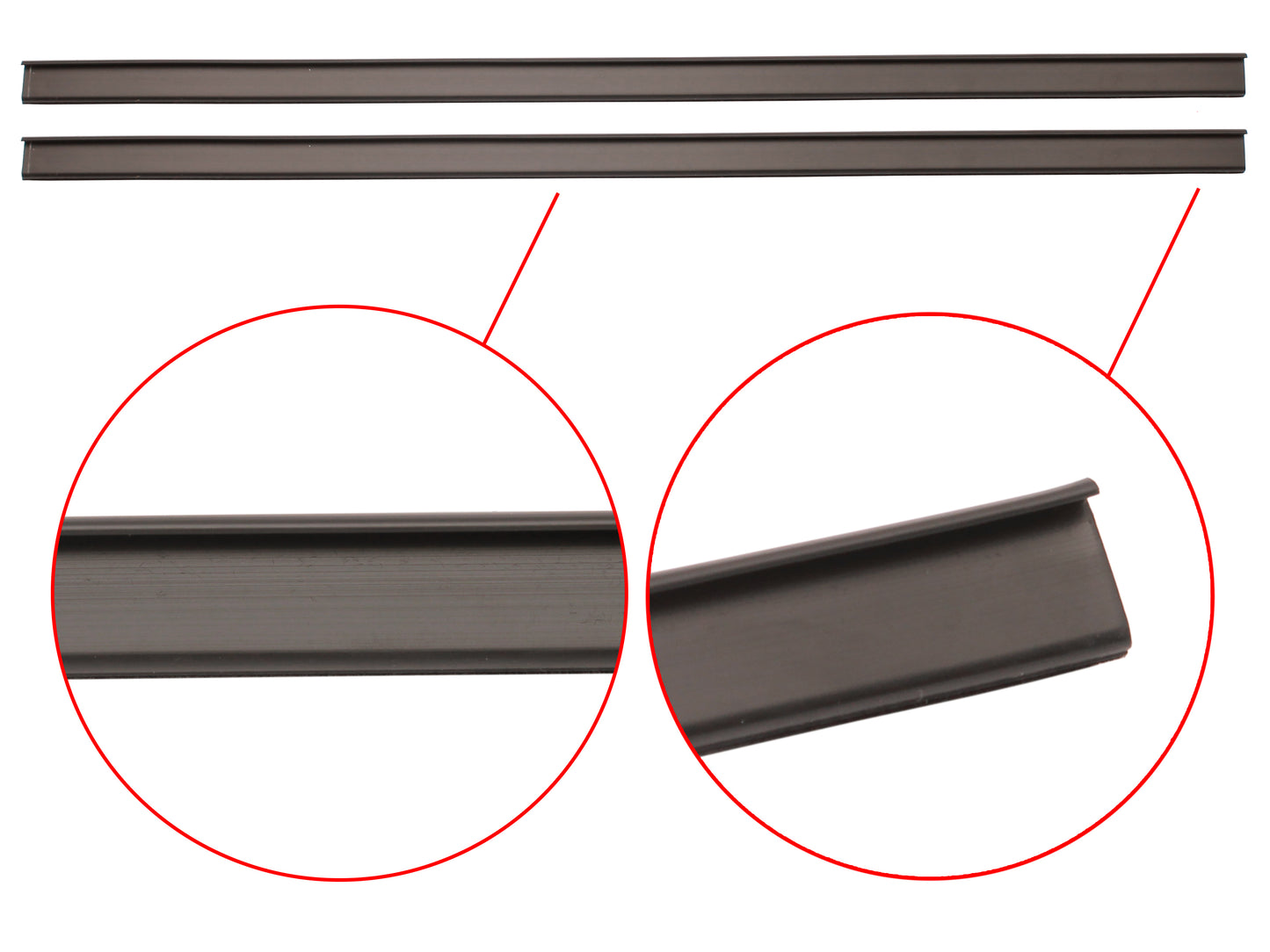 Door Rubber Kit VB VC VH Commodore Rear Sedan Exc SLE - DRKVB2