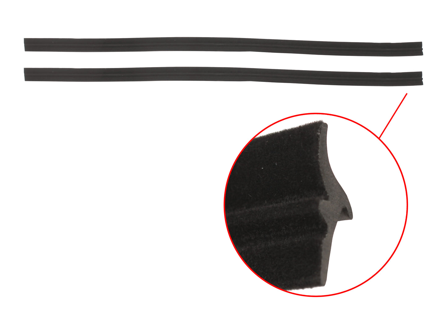 Door Rubber Kit VB VC VH Commodore Front Sedan SLE - DRKVB4