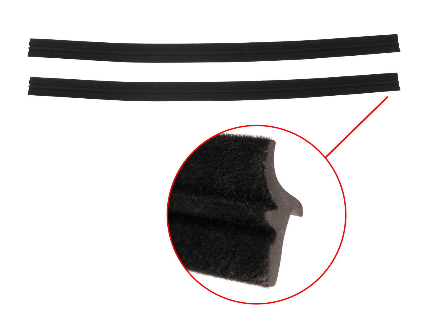 Door Rubber Kit VB VC VH Commodore Rear Sedan Exc SLE - DRKVB2