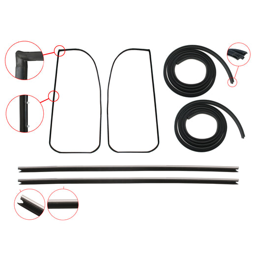 Door Rubber Kit VK VL Commodore Front Sedan/Wagon - DRKVK1