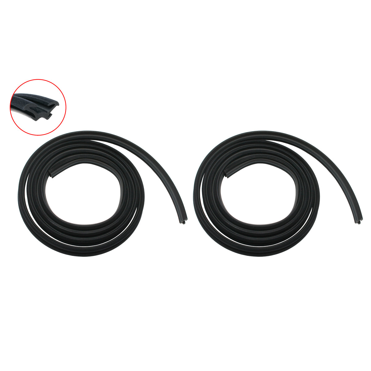 Door Rubber Kit VK VL Commodore Front Sedan/Wagon - DRKVK1