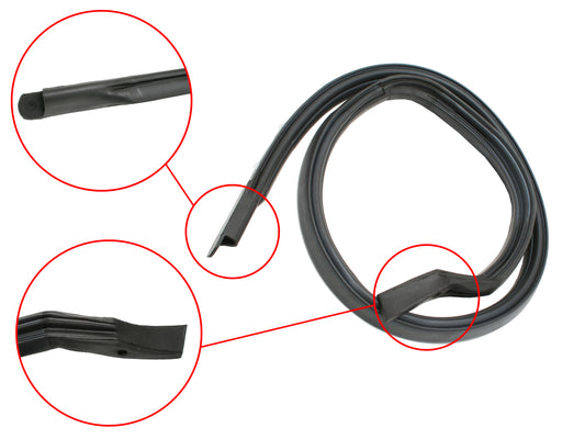 Ford Front Door Roof Seal LEFT XA XB XC Ute Van rubber weather - RRRS205