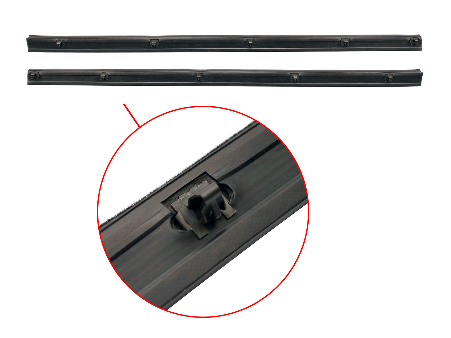 Door Rubber Kit XA ZF Rear Sedan Wagon With Pinchweld - DRKXA4