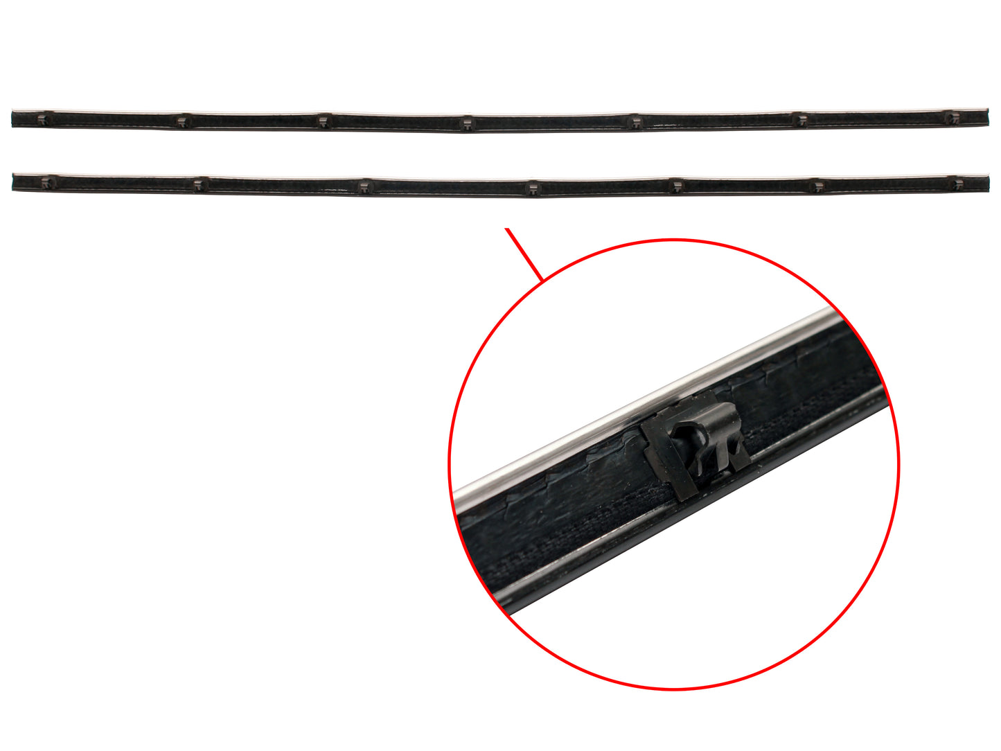 Door Rubber Kit XA ZF Front Sedan Wagon No Pinchweld - DRKXA1