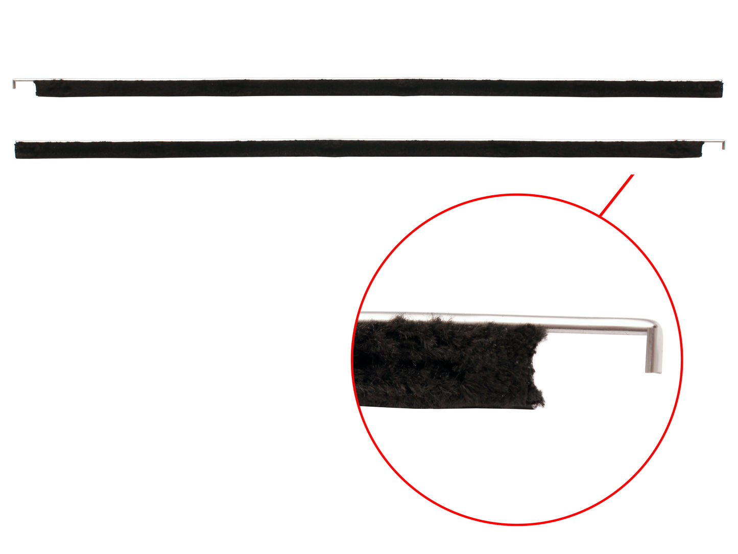 Door Rubber Kit XB Rear Wagon No Pinchweld - DRKXB3