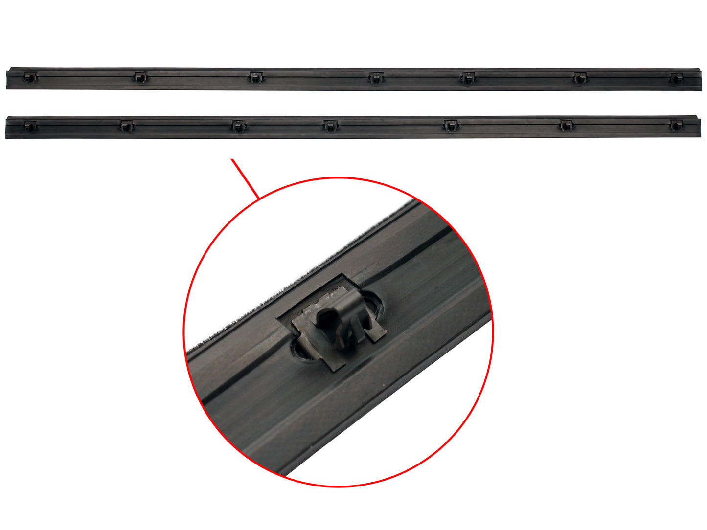 Door Rubber Kit XB ZG Front Sedan Wagon No Pinchweld - DRKXB1