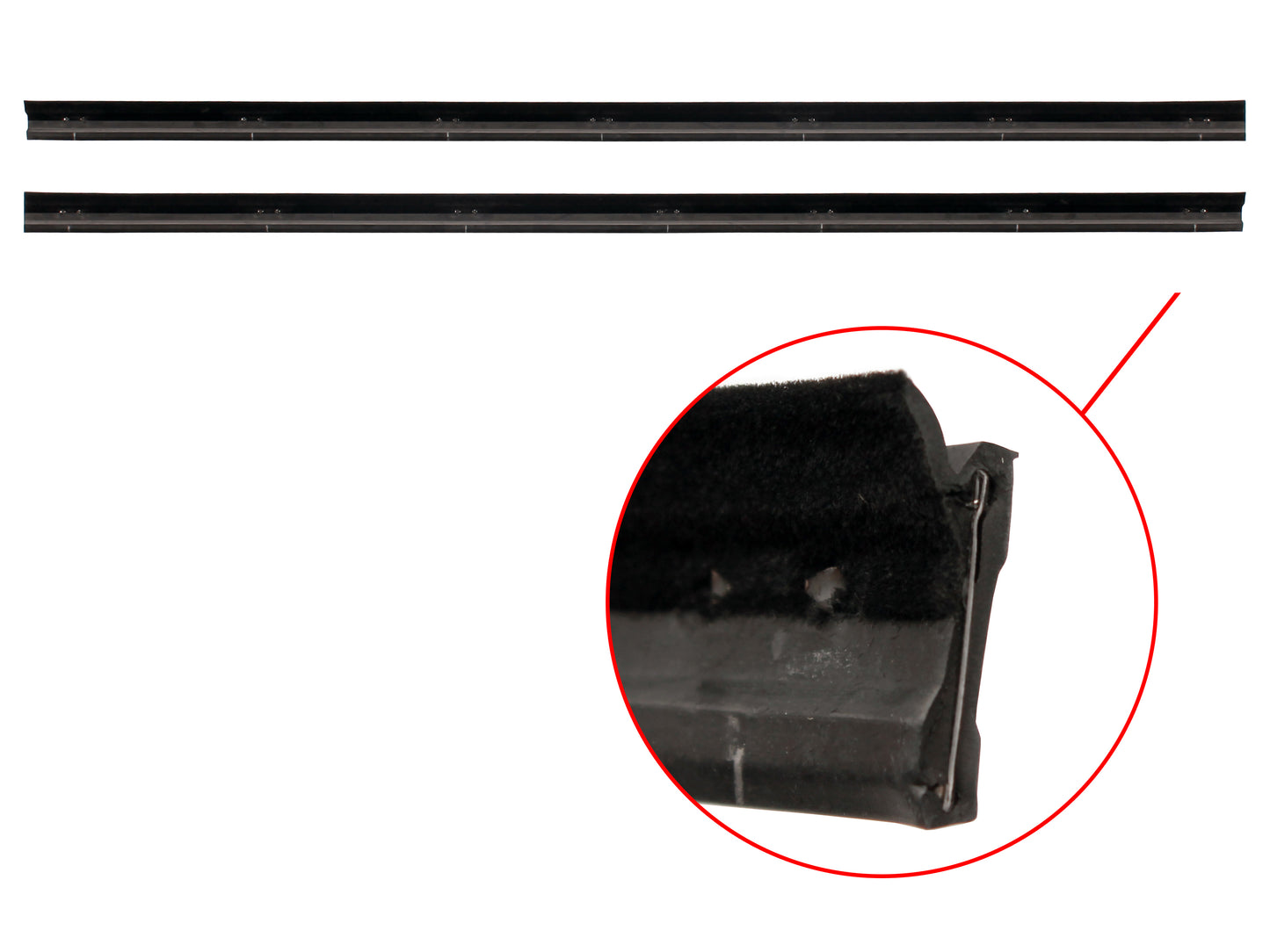 Door Rubber Kit XA ZF Front Sedan Wagon No Pinchweld - DRKXA1