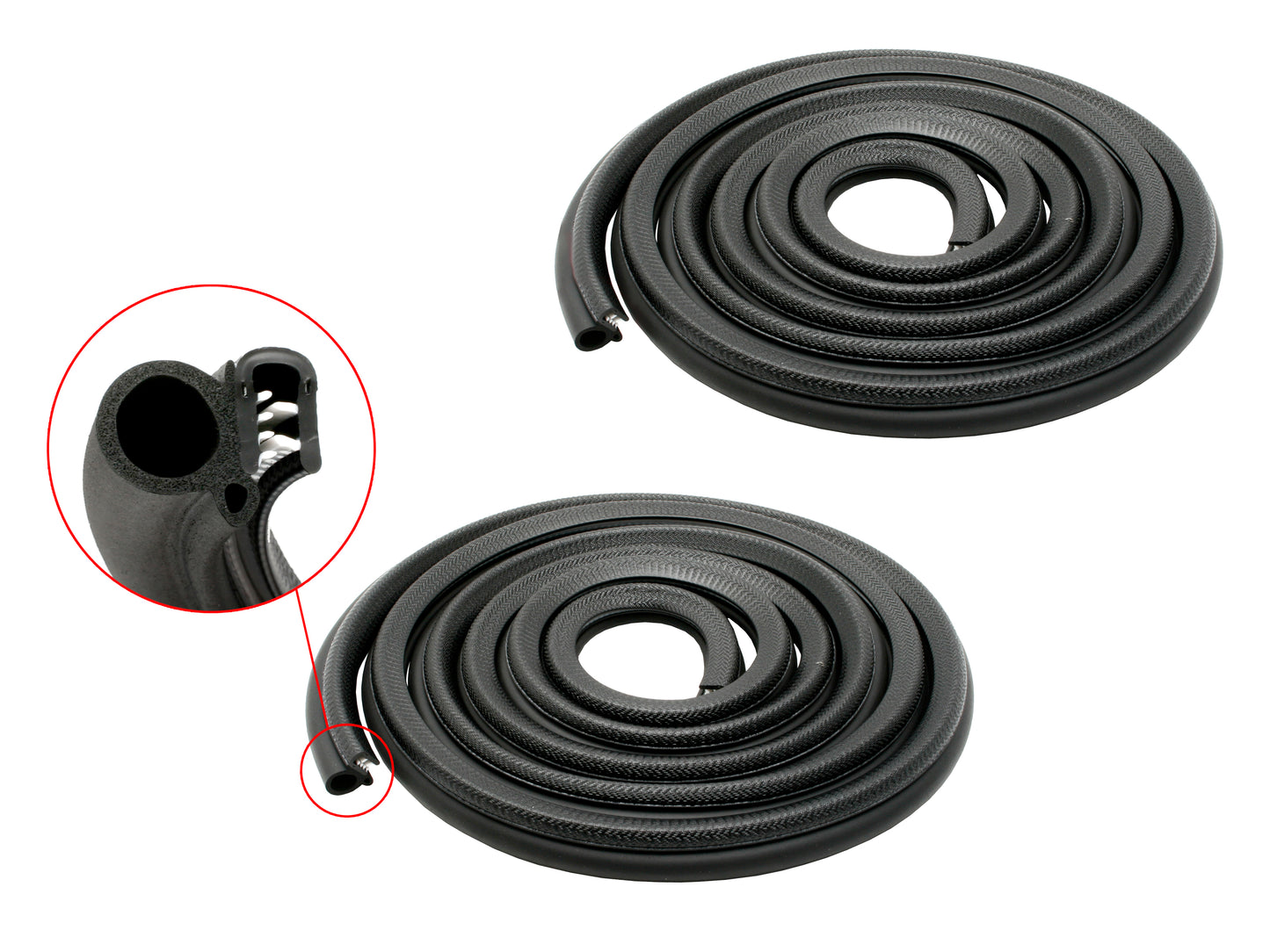 Door Rubber Kit XD XE XF ZJ-ZL FC-FE Rear Sedan Wag - DRKXD2
