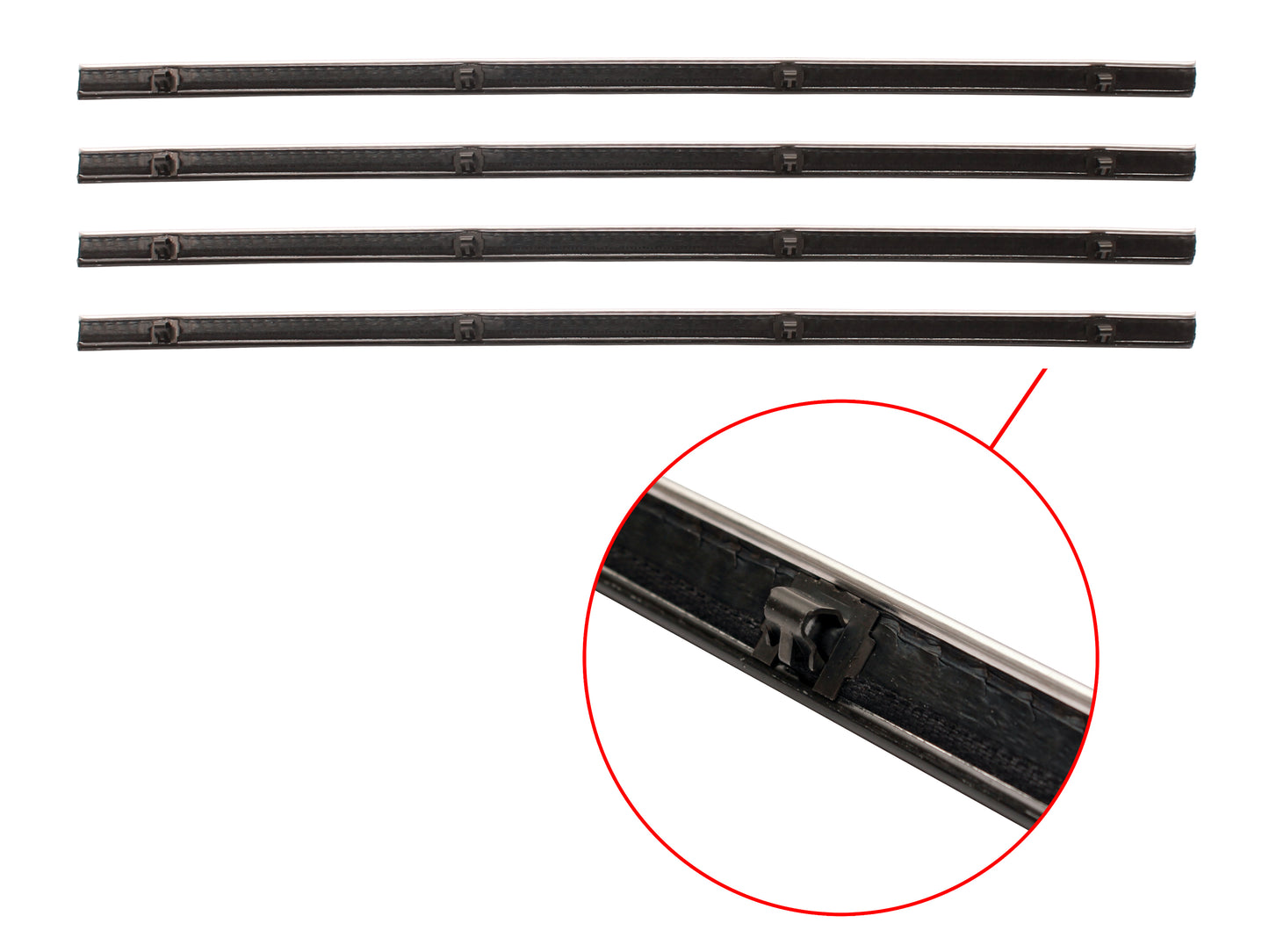 Door Rubber Kit XK XL Front All - DRKXKL1