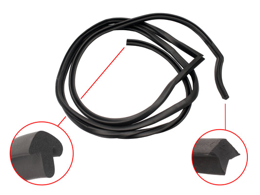 Ford Rubber Door Seal Rear LEFT XK XL XM XP Sedan - RDS2019G