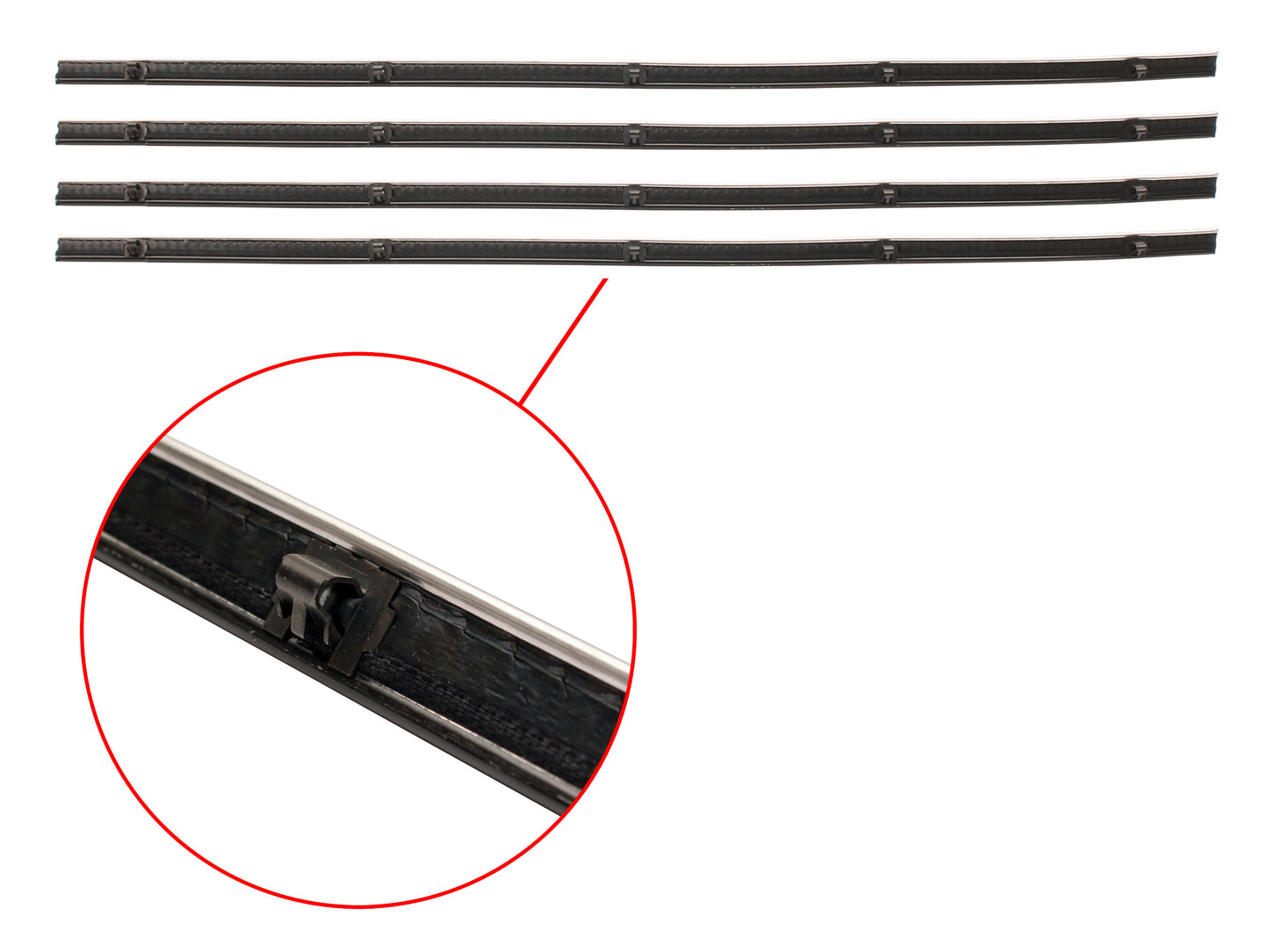 Door Rubber Kit XK XL Rear Sedan - DRKXKL2