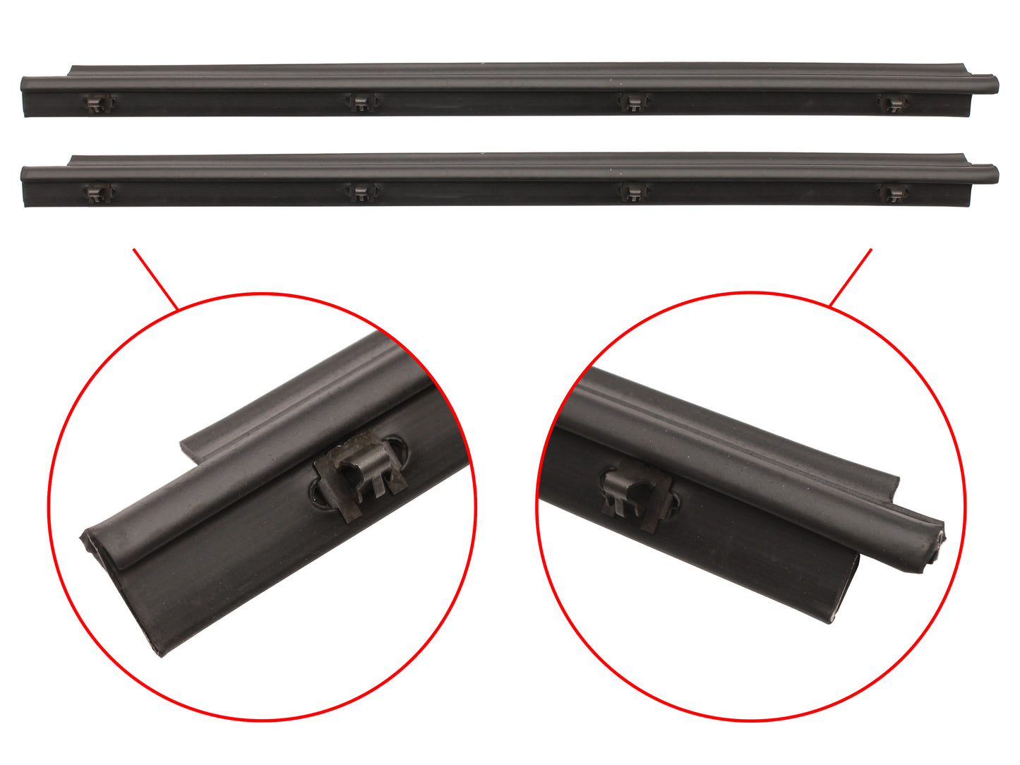 Door Rubber Kit XM XP Front All Except Coupe - DRKXMP1