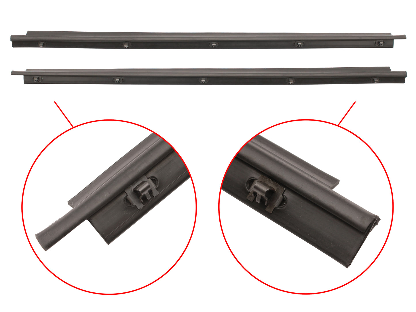 Door Rubber Kit XM XP Rear Sedan - DRKXMP2