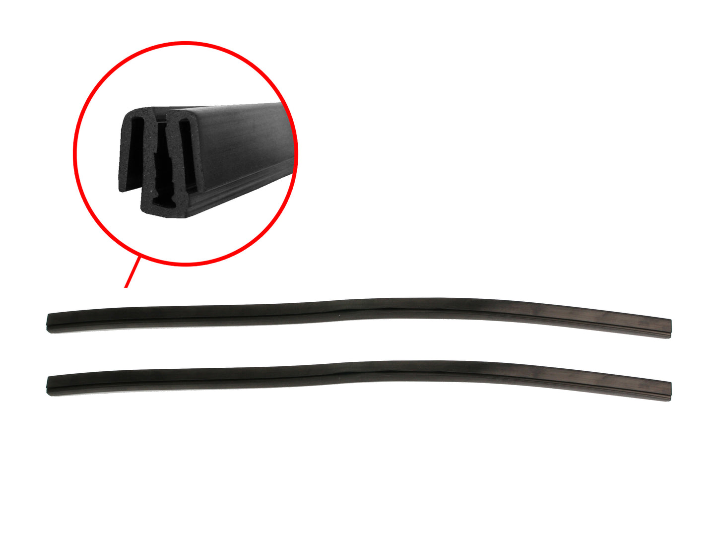 Door Rubber Kit XY ZD Front All - DRKXY1