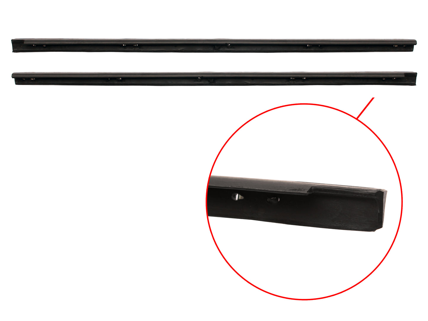 Door Rubber Kit XR XT XW ZA-ZC Front All - DRKXRW1