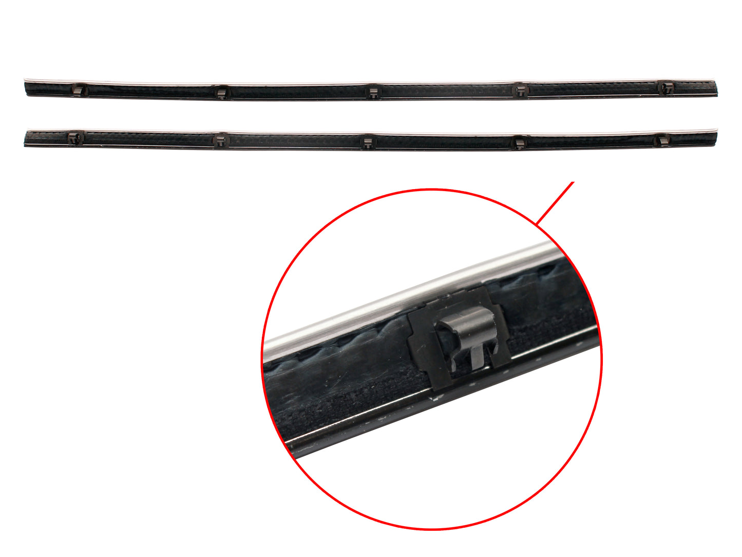 Door Rubber Kit XR XT XW ZA-ZC Front All - DRKXRW1