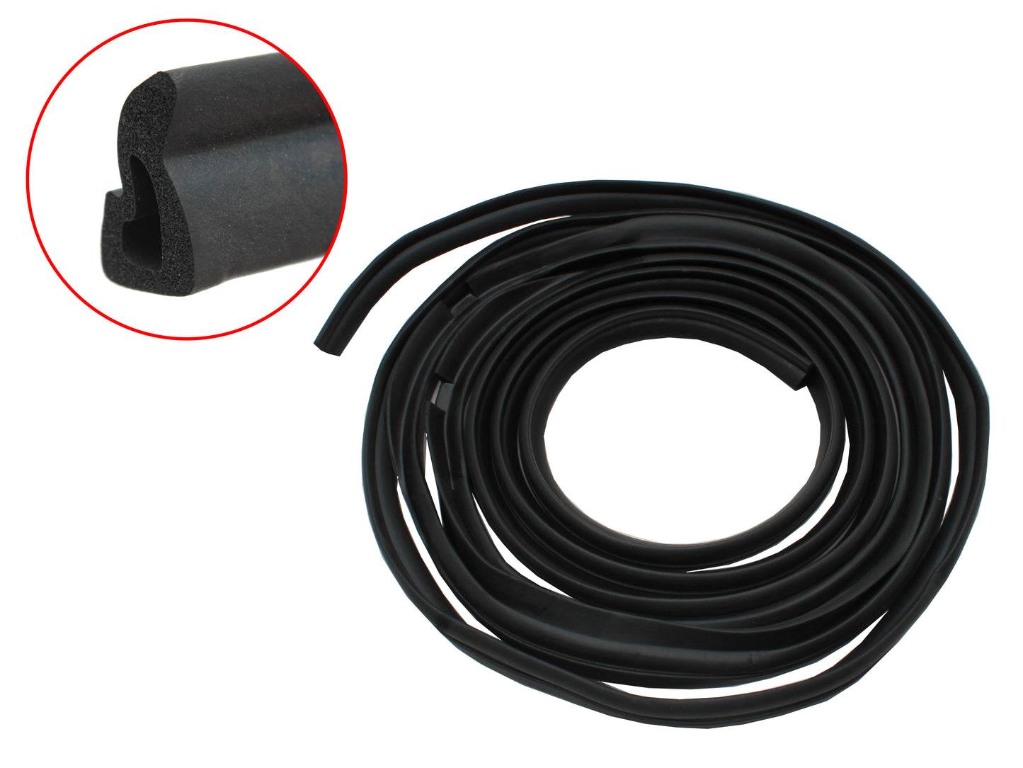 Holden Front Door Body / Outer Seal Left or Right x1 FB FC FE EK rubber weather - RDS1045
