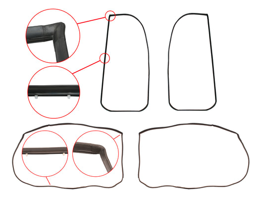 Door Seal Kit VB VC VH Commodore Sedan - DSKVBVH1