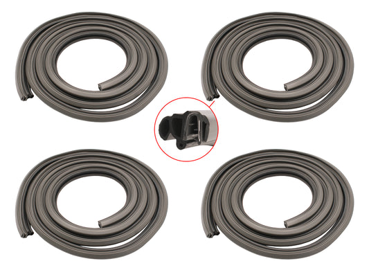 Door Seal Kit VN VP VR VS Sedan Wagon Grey - DSKVNVSGR