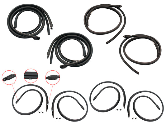 Door Seal Kit XA ZF Sedan Wagon With Pinchweld - DSKXA1