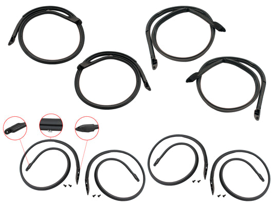 Door Seal Kit XA ZF Sedan Wagon No Pinchweld - DSKXA2