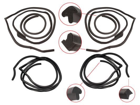 Door Seal Kit XK XL XM XP Sedan - DSKXKXP1