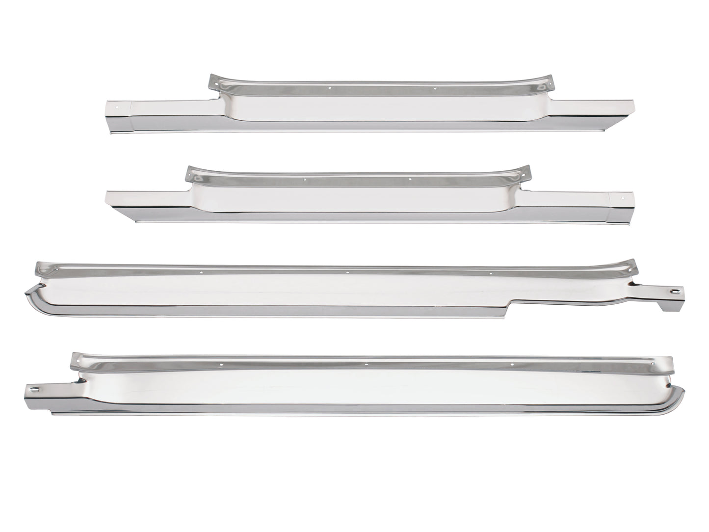 Scuff Plate Kit Chrome HQ HJ HX HZ (4 Doors) - DSP1027