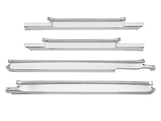 Scuff Plate Kit Chrome HQ HJ HX HZ (4 Doors) - DSP1027