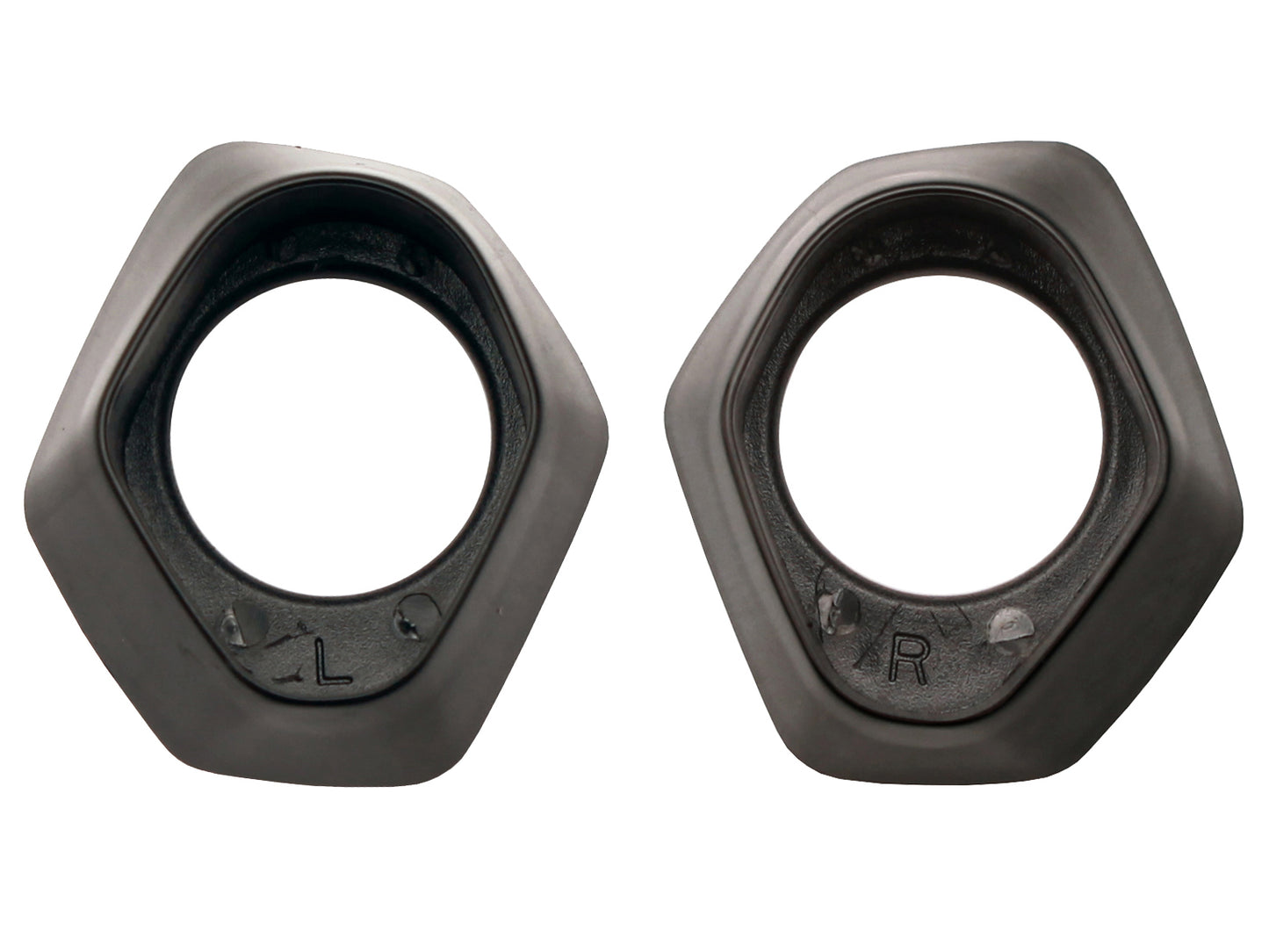 Escutcheons Interior Armrest VK VL Commodore Black Pair - EA1000