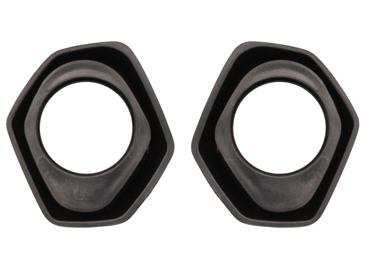 Escutcheons Interior Armrest VK VL Commodore Black Pair - EA1000