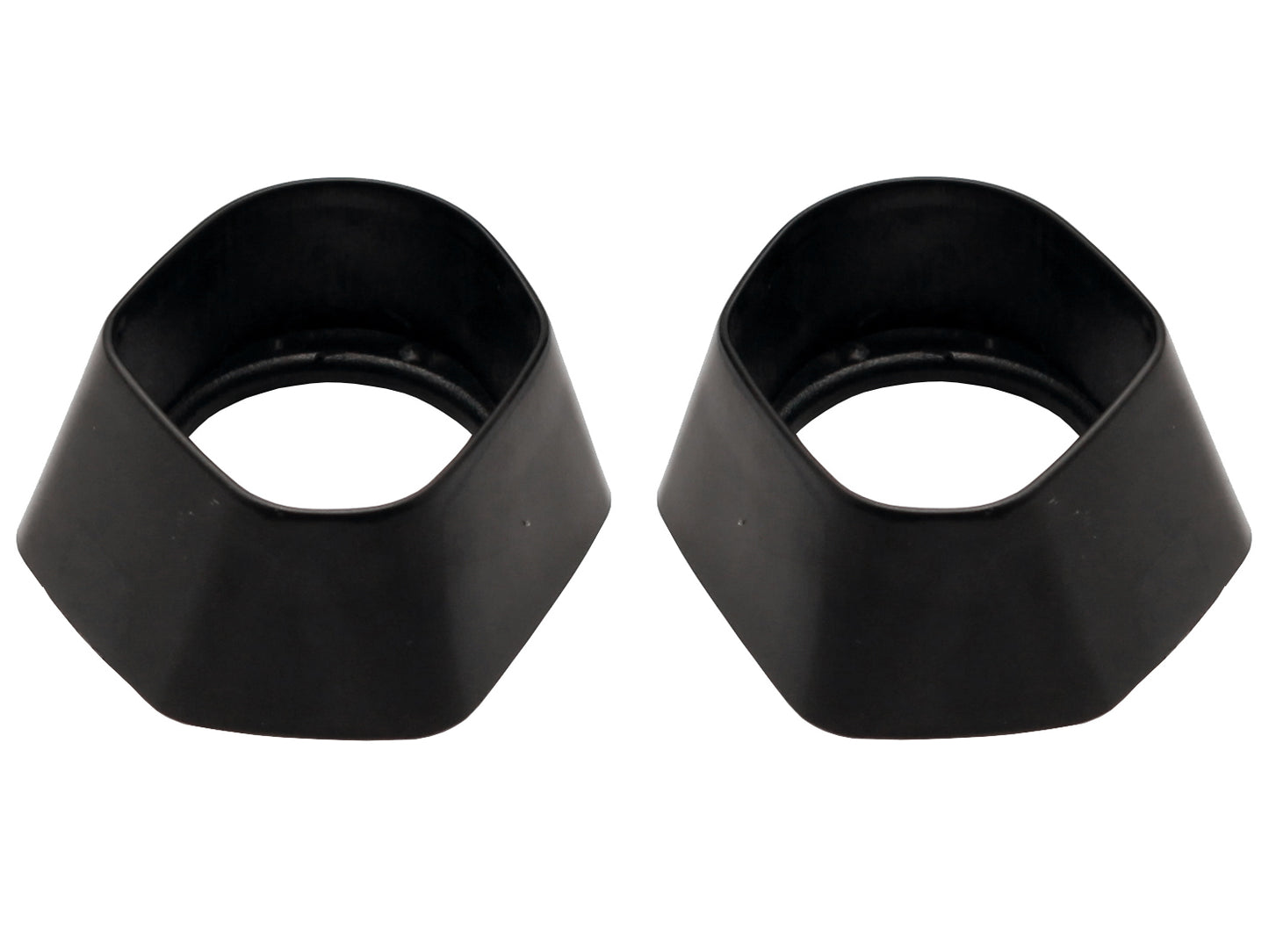 Escutcheons Interior Armrest VK VL Commodore Black Pair - EA1000