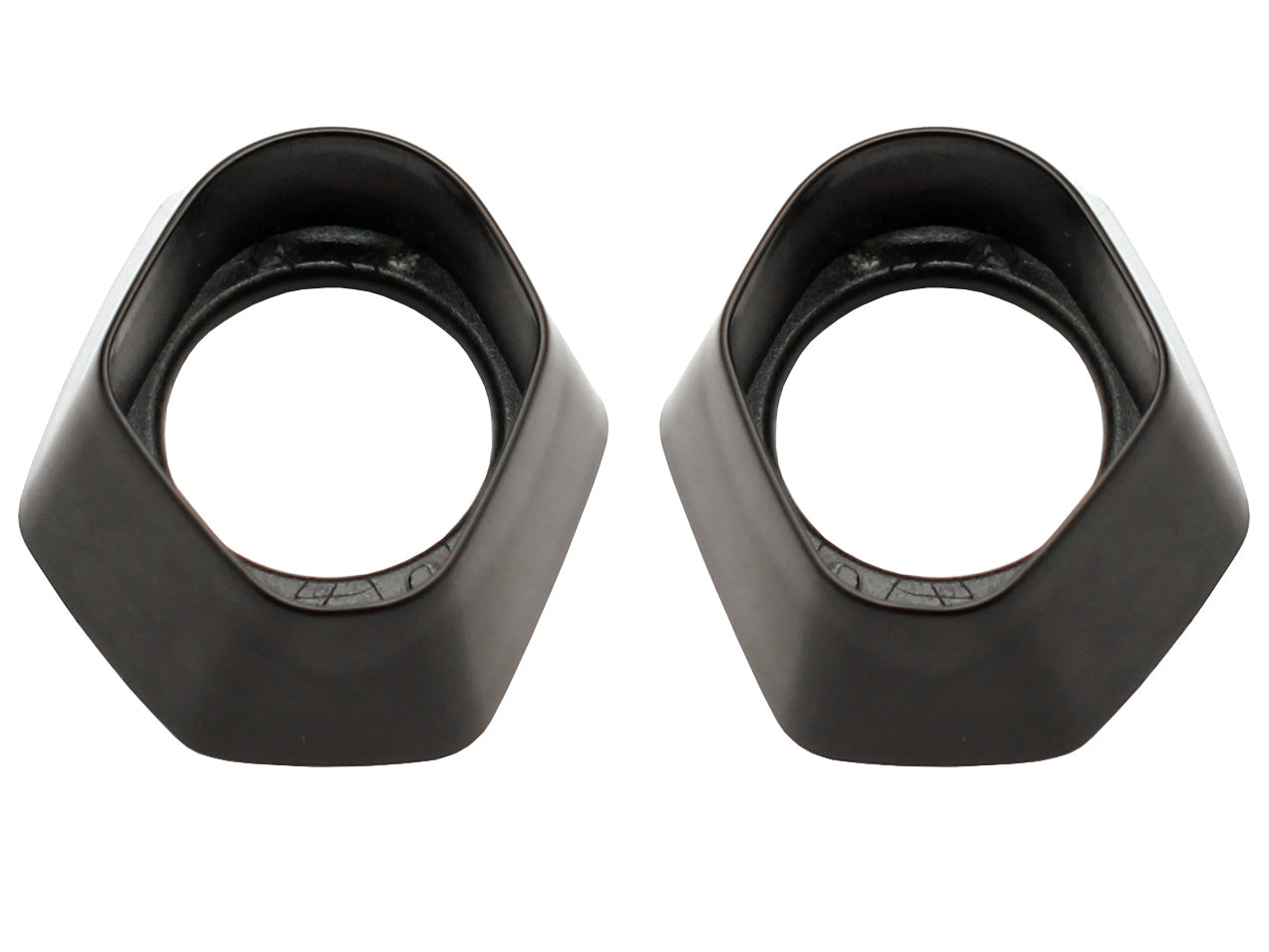 Escutcheons Interior Armrest VK VL Commodore Black Pair - EA1000