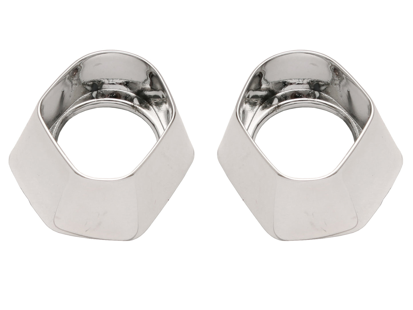 Escutcheons Interior Armrest VK VL Commodore Chrome Pair - EA1001